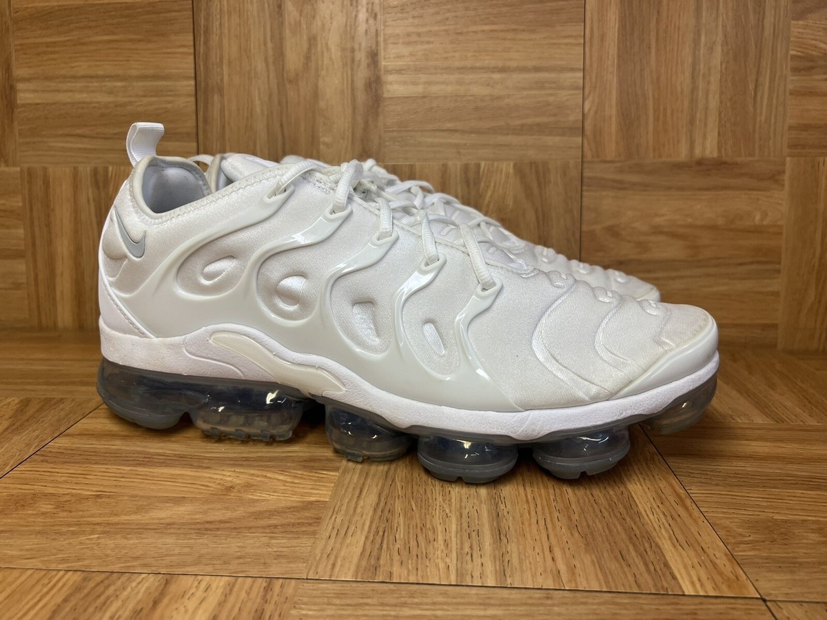 ★AIR VAPORMAX PLUS WHITE/PURE PLATINUM Nike Air VaporMax Plus Men's Shoes White-Pure Platinum