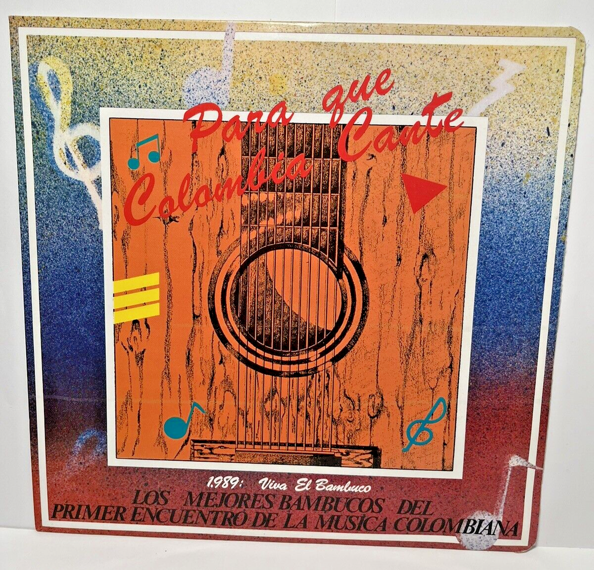 PRIMER ENCUENTRO de La MUSICA Para Que Colombia Cante * Lp Vinyl