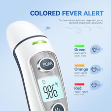 Ear Thermometer for Adults and Kids, Digital Accurate Ear and Forehead Thermo...