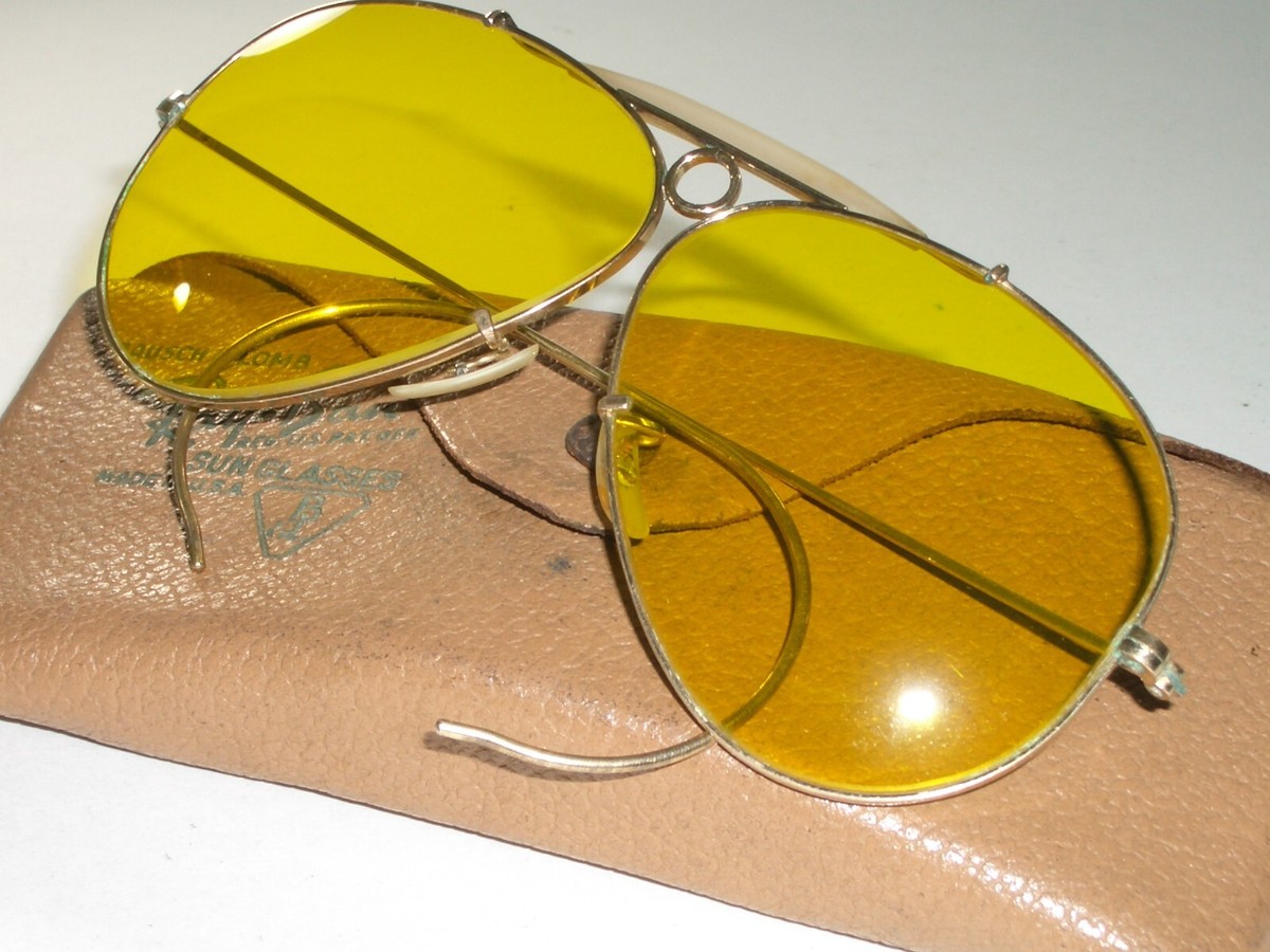 62MM 5MM VINTAGE B&L RAY-BAN 1/10 12K GF KALICHROME SHOOTING