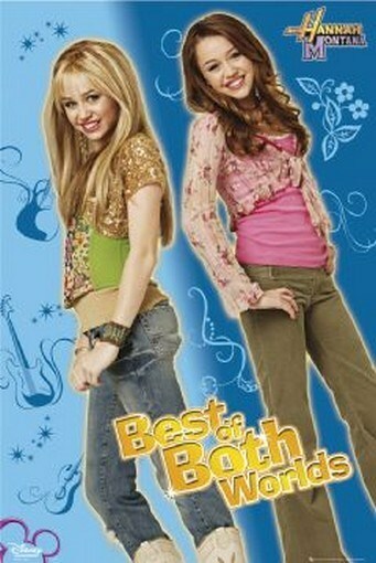 HANNAH MONTANA POSTER Best of both Worlds 2 NEW 24X36 | eBay
