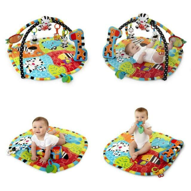 bright starts spots and stripes safari gym