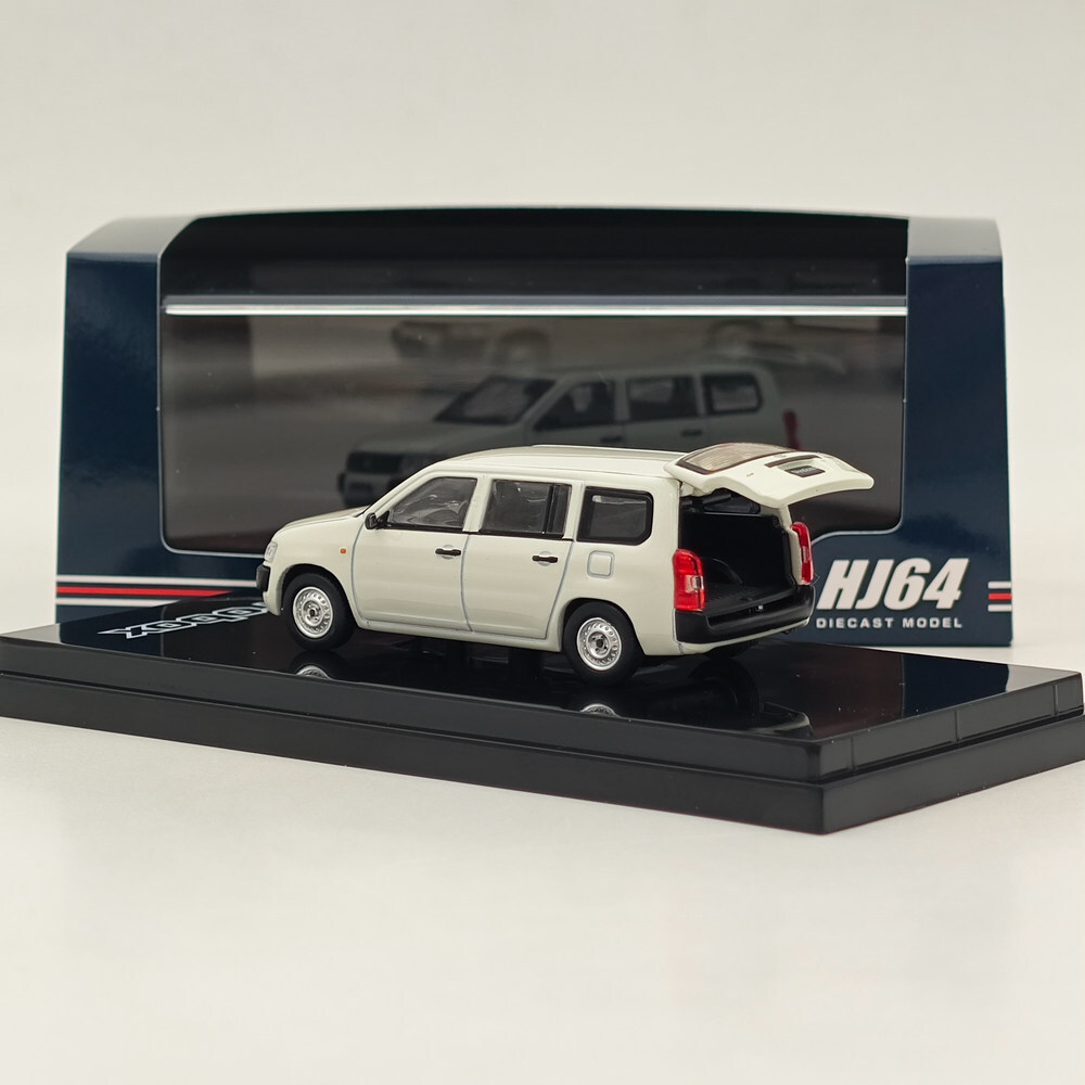 Hobby Japan 1/64 Toyota PROBOX VAN DX White HJ641062W Diecast