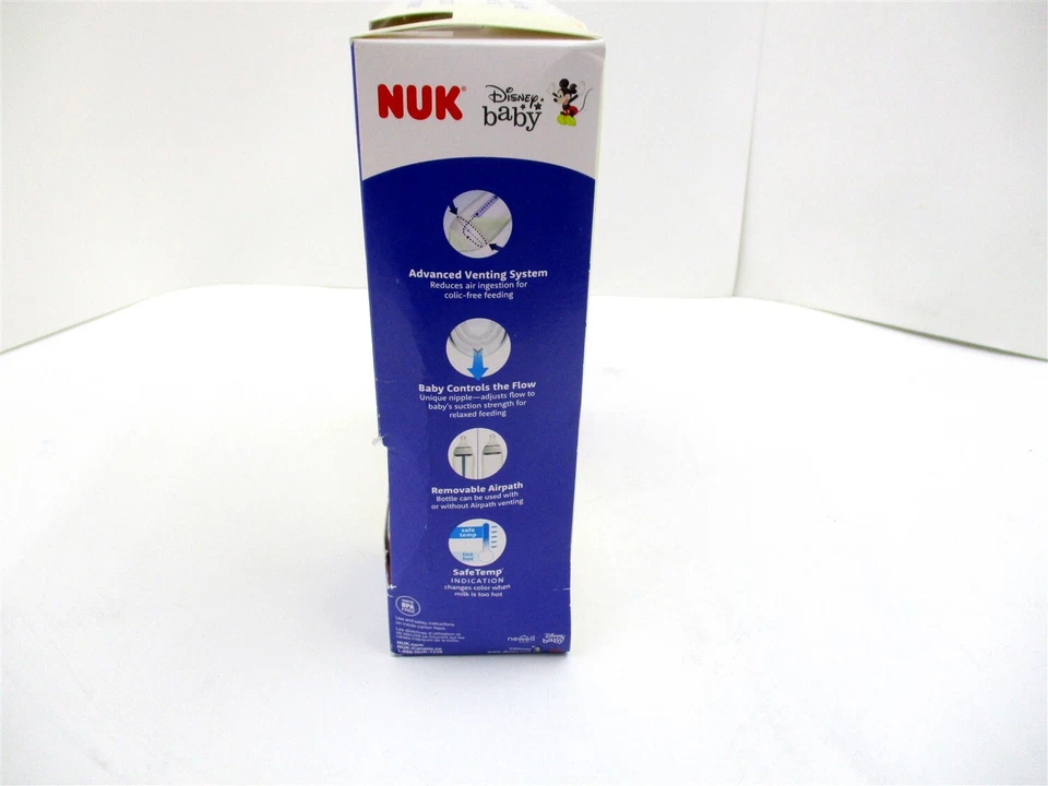 Biberón anticólicos NUK Smooth Flow™ Pro paquete de 3 oz Foto 2 de 4