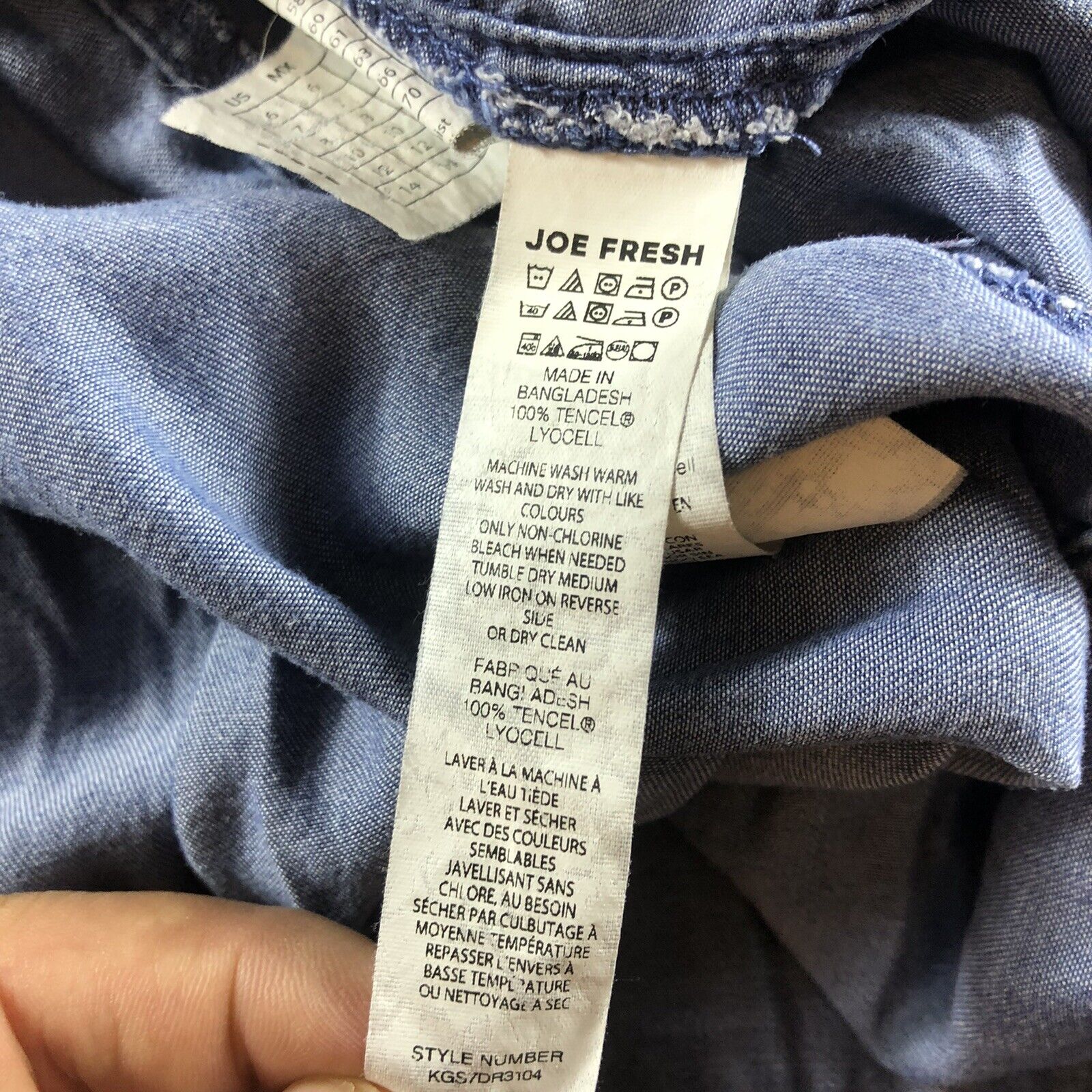 Essential Denim Dress in Medium Wash from Joe Fresh