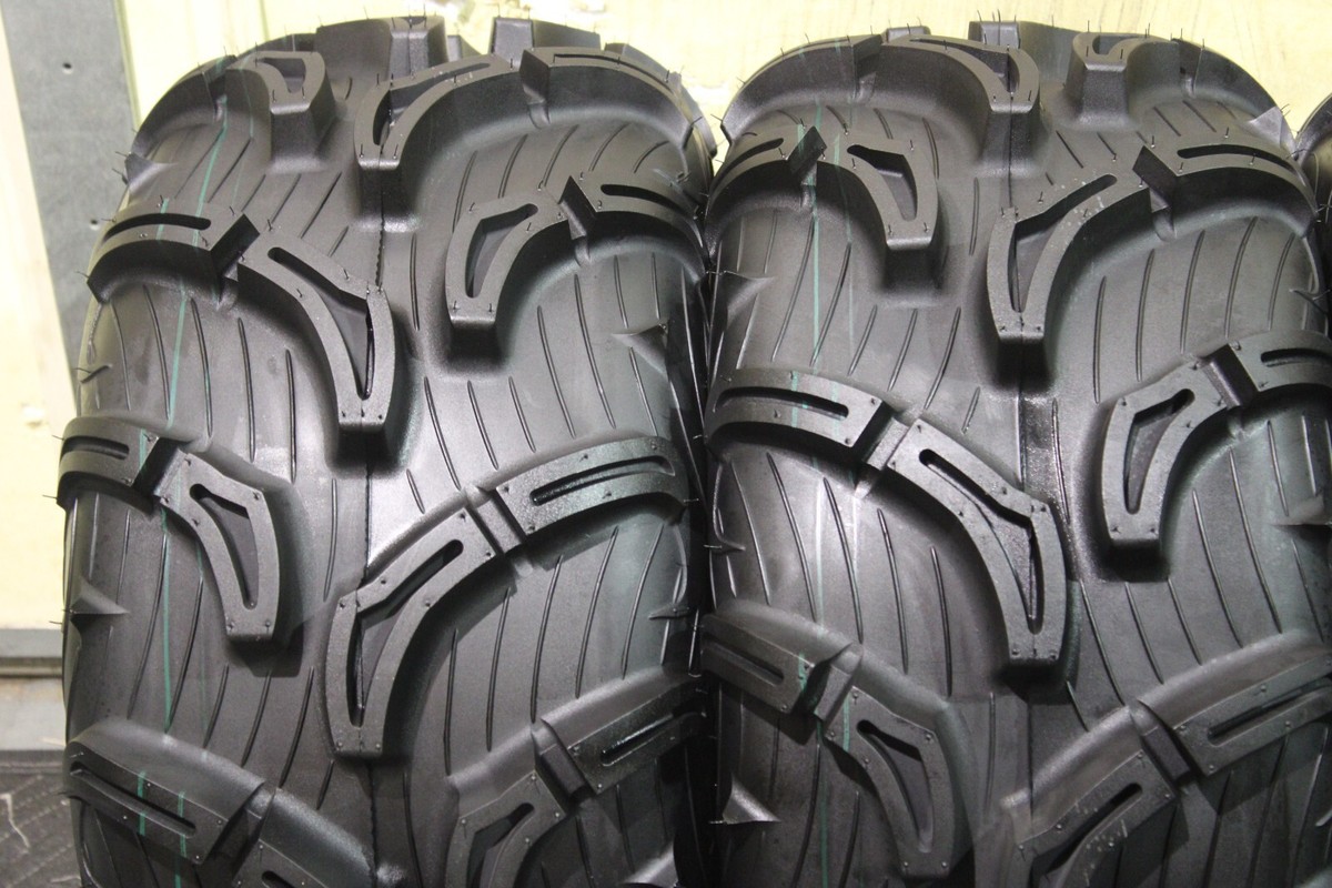 YAMAHA KODIAK 700 25 KENDA BEAR CLAW ATV TIRE QB BLACK ATV WHEEL KIT