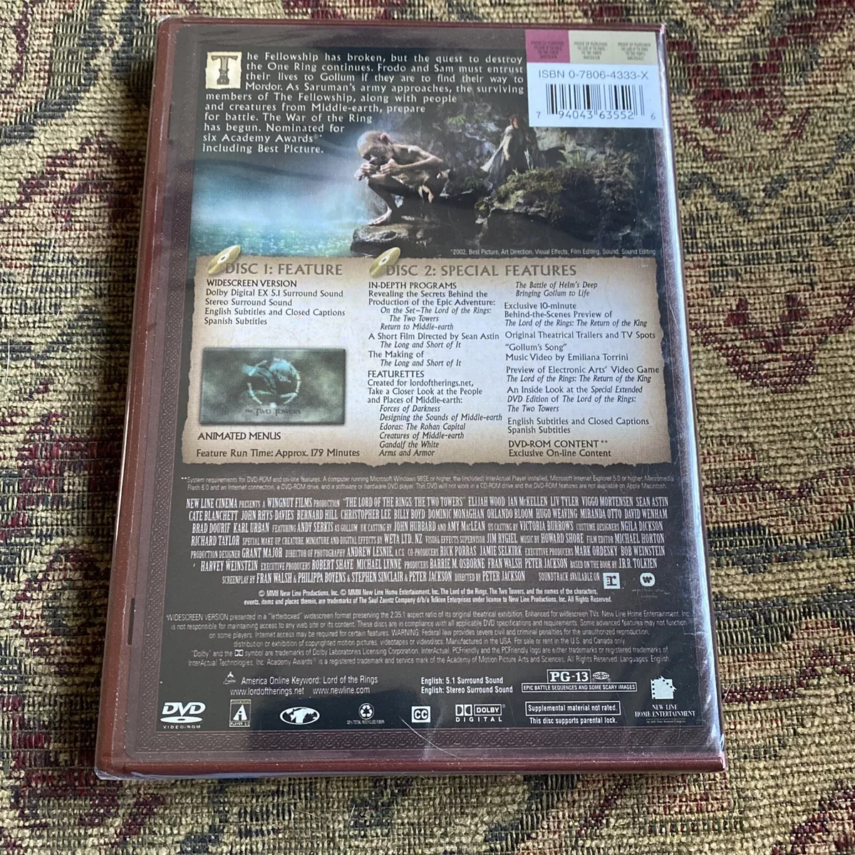 The Lord of the Rings: The Two Towers (Widescreen Edition) (2002)