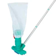 US Swimming Pool Vacuum Head Brush Cleaner Telescopic Pole Fountain Cleaning Too