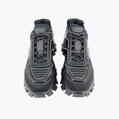 Prada Cloudbust Thunder Sneakers Men 5.5 Women 9.5 Black Chunky