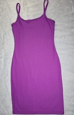 Fashionova Purple Bodycon Strappy Dress - SZ M