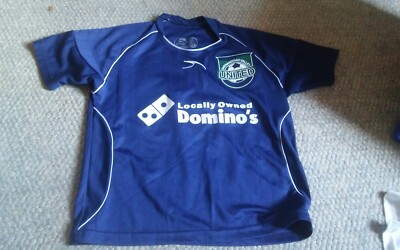 Youth Small Score Shenandoah Valley Soccer Shirt #10 Dominos