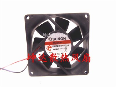 SUNON PMD2408PTV1-A 24V 5.3W 2-wire inverter industrial control cooling fan