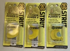 New - Lot Of 3 - HS Strut Power V Premium Flex Turkey Calls