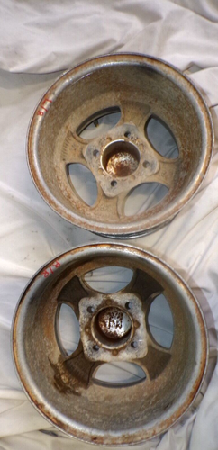 Honda Suzuki Yamaha Wheel Rim Set (4) 4/110 12" IDEPENDENT AXLE FRONT & REAR - Picture 10 of 20