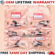 6pc OEM Genuine Fuel Injectors For Odyssey Pilot Ridgeline 3.5L V6 16010-RLV-315