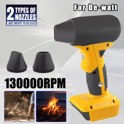 Handheld Blower Jet Dry Mini Blower 130,000 RPM Portable Air Blower Super Jet Fan Turbo Black MU Milwaukee M12