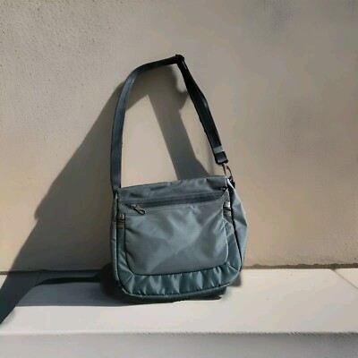 Travelon RFID Anti-Theft Active Medium Crossbody Charcoal Slash Resistant.   PB