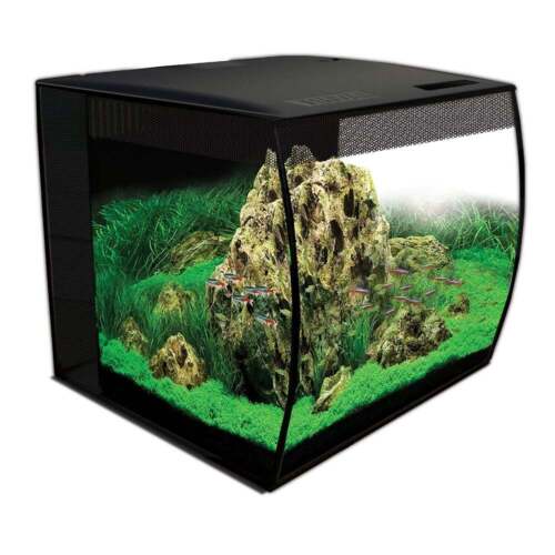 Fluval Flex Aquarium Fish Tank 57L | 7500k LED Lamp | 3 Stage Filtration