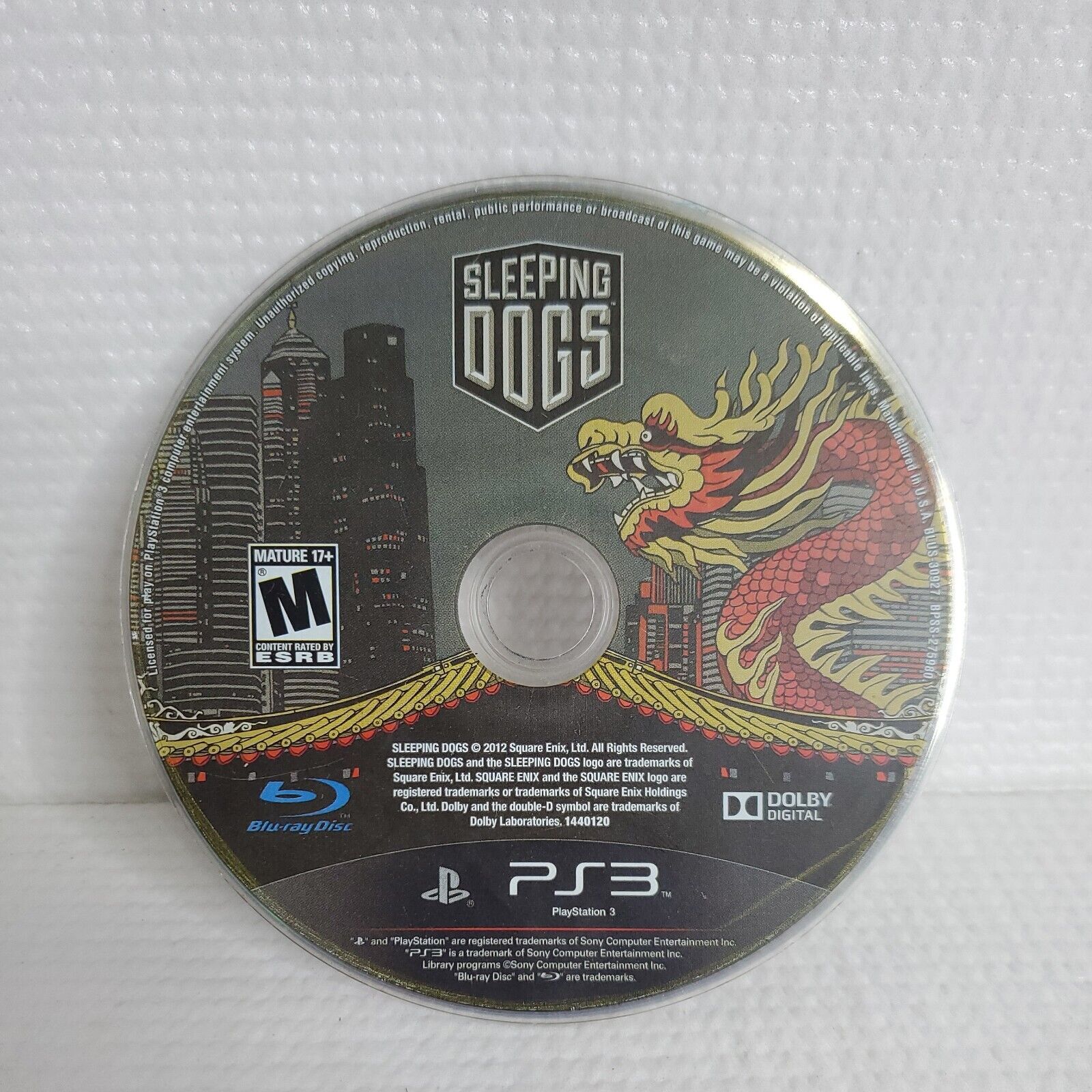 Sleeping Dogs, Square Enix, PlayStation 3, 662248912103 