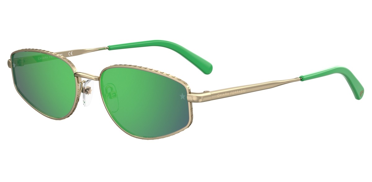 Chiara Ferragni CF 7025/S GOLD GREEN/GREEN 56/18/140 women