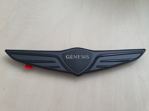 OEM 86300-T6600 Front Black Wing Type Emblem 10inch for Genesis GV80 2025~2027 - Picture 5 of 6