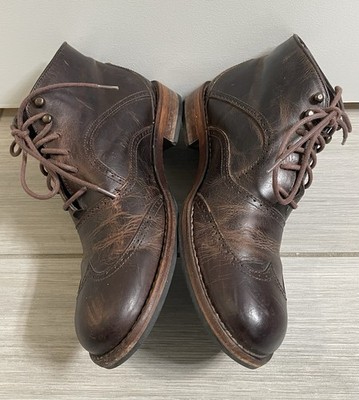 Wolverine 1000 Mile Wesley Wingtip Chukka Boots Brown 