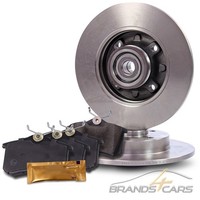 Atec Bremsenset Bremsenkit + Abs + Radlager Voll Ø249 Hinten FÜR Peugeot 307