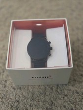 Fossil Gen 4 Smartwatch Black Silicone