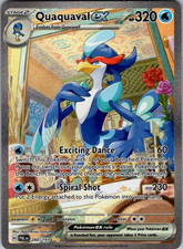 Quaquaval ex - Paldea Evolved #260/193 Illustration Rare