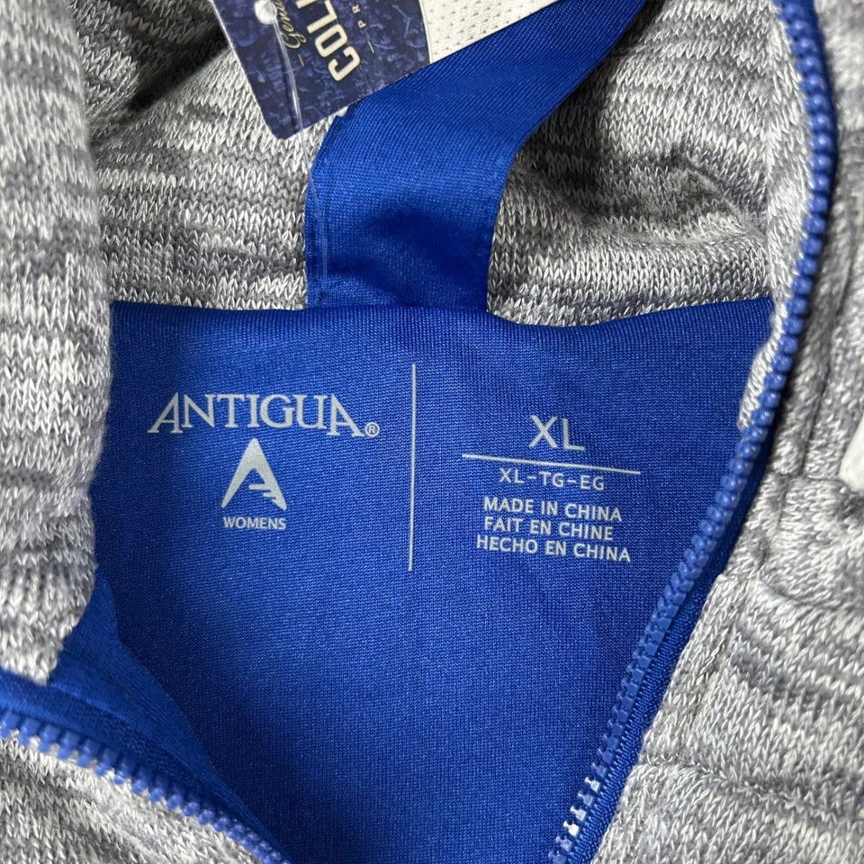 Antigua Kentucky Sweater Vest Womens XL Full Zip Hooded University NCAA Puffer - Image 3 of 4