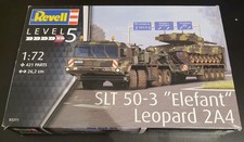 Revell Panzer-Modellbausatz SLT 50-3 Elefant mit Leopard 2A4 421-Tlg. 1:72 03311