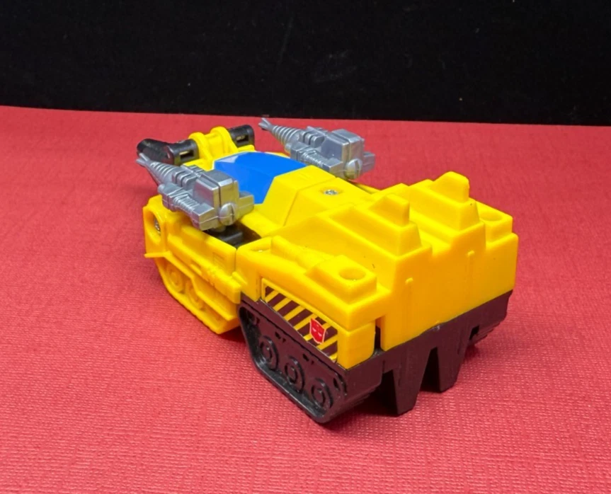 Vintage 1991 ☆ Transformers ☆ G2 Rescue Force - DRILL TANK Euro Exclusive Figure - Image 3 of 4