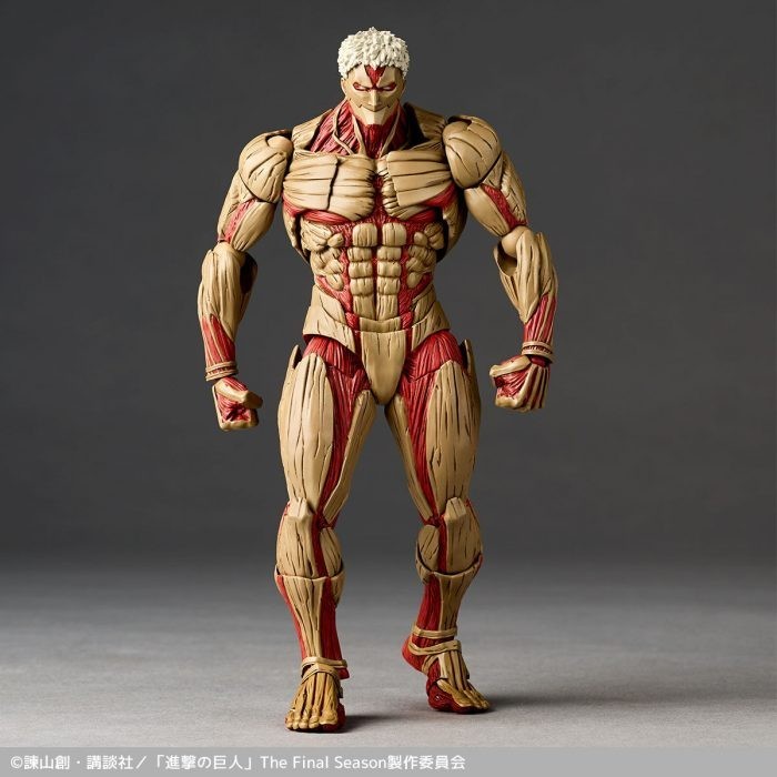 Kaiyodo Amazing Yamaguchi Revoltech Attack On Titan Armored Titan