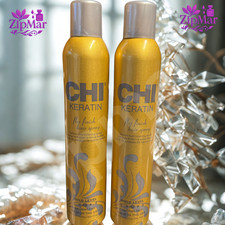 CHI Keratin Flex Finish Hair Spray 2 x 10floz/ 284 Gr Hold Level 3 Fast Shipping