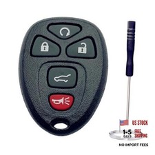 Key Fob Shell Replacement for Chevy Suburban Tahoe Traverse/GMC 5 Button-B