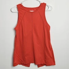 Athleta Foothill Split Back Tank Top Sz XS Nylon Sleeveless Athletic 79285 FLAW