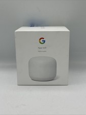 Google Nest WiFi AC1200 Add-on Point Range Extender Model H2E - White - No Cord