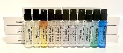 Louis Vuitton 2ml Sample Lot Imagination Symphony Meteore Cosmic Pacific Elves