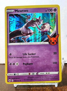 mewtwo pokemon card value halloween Pokmon 056/172 Trick or Trade BOOster Holo (Pumpkin Stamp) Mewtwo [Holo] #56 Prices |