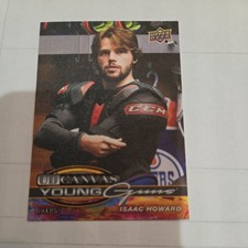 2025-26 UD Series 2 - Isaac Howard - Oilers/Panthers - Canvas Young Guns (RC)