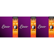 Elixir Strings 16077 Nanoweb Phosphor Bronze ...