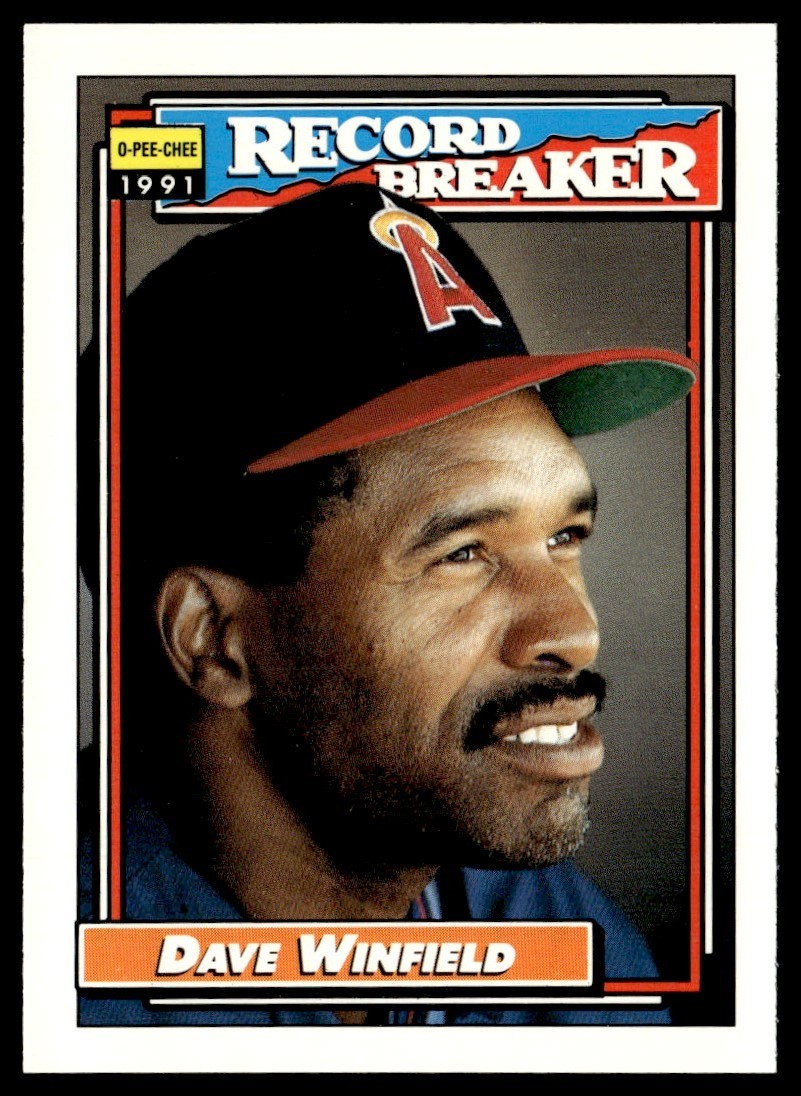 1992 O-Pee-Chee Dave Winfield California Angels #5