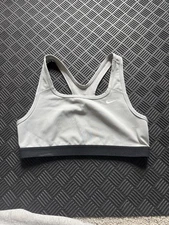 Nike Dri Fit Girl’s Sports Bra Grey Size Large