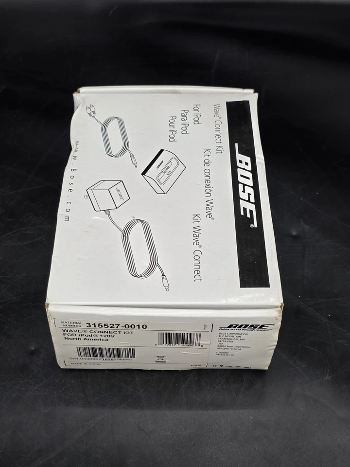 NIB Bose Wave Connect Kit for iPod with Power Supply 315527-0010 - Image 4 of 4