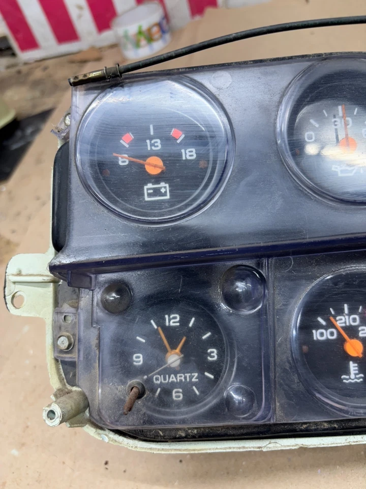 1981 82 1986 87 Chevrolet GMC K5 K10 C10 K30 C30 velocímetro medidor cuadro calibradores Foto 3 de 4