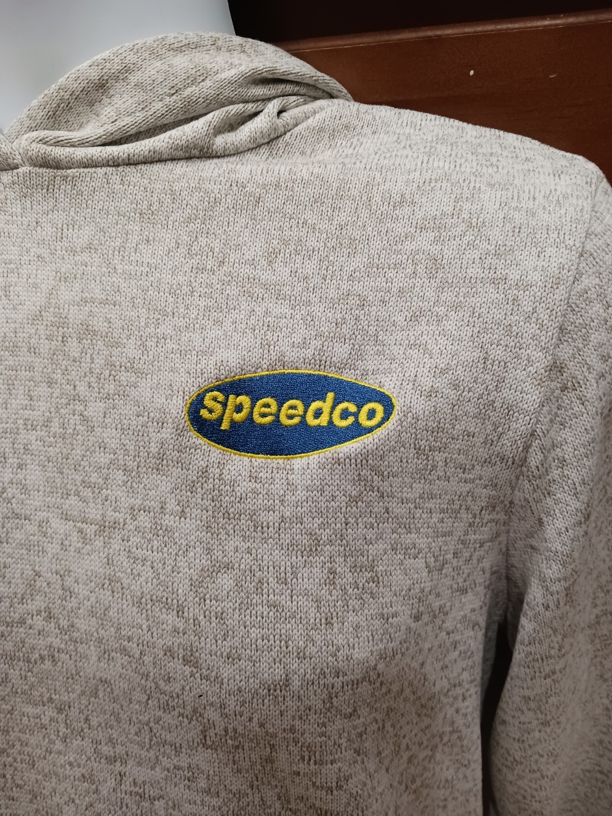 Prima fila Motorsports Med. Felpa con cappuccio personale Zane Smith Team Issued NASCAR