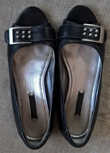Women Ecco Heels Black 36 #3R8C