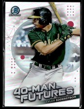 2021 Bowman Chrome #FMF-13 Tyler Soderstrom 40-Man Futures Baseball Card 0102Q
