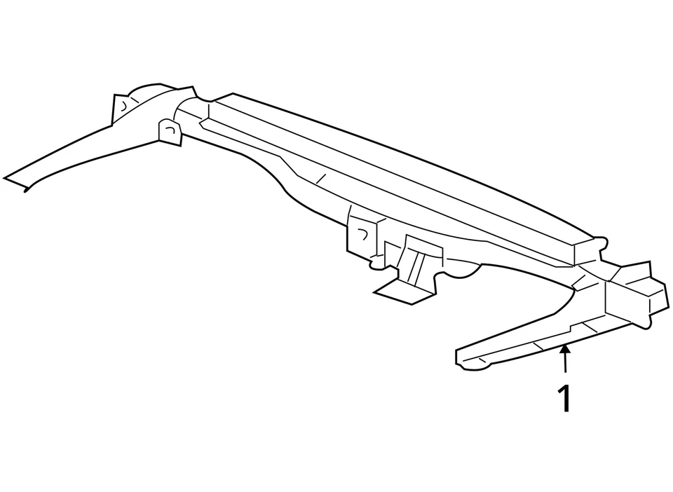Ford Mercury Escape Mariner 2005-2007 enganche ASM - remolque 6L8Z17D826B nuevo Foto 3 de 3