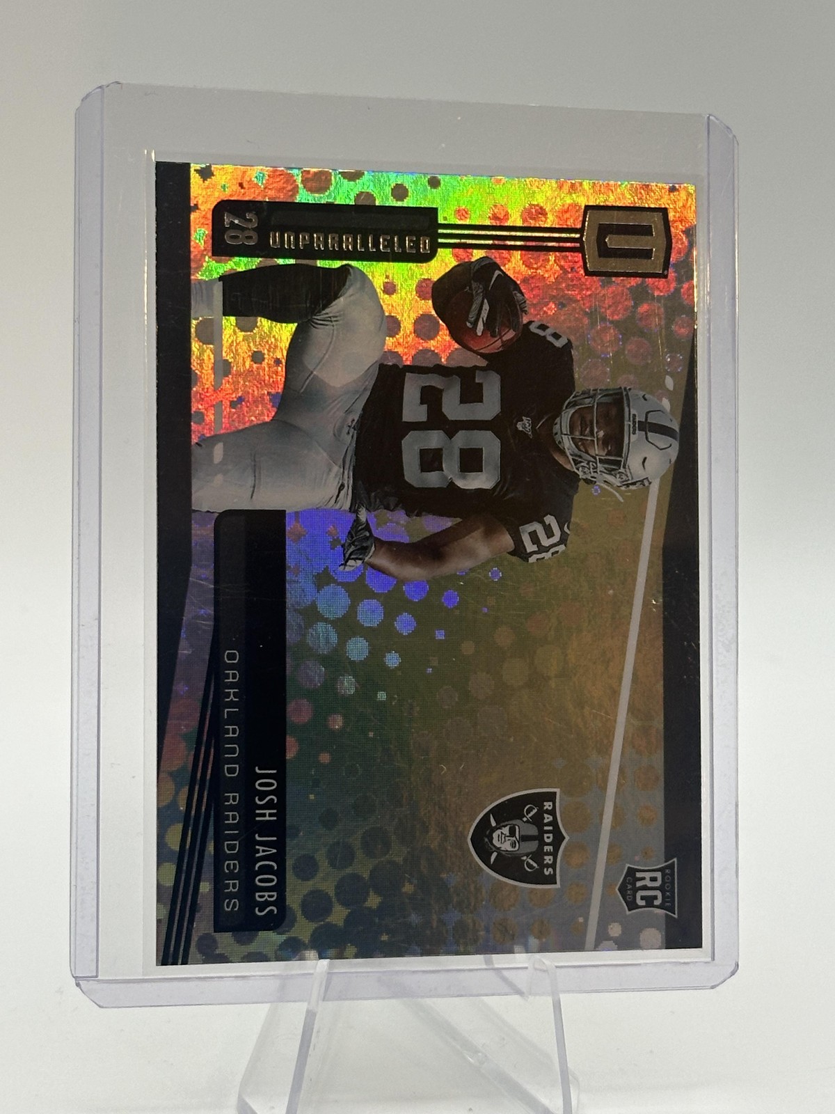 2019 Panini Unparalleled #223 Josh Jacobs